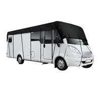 KMOCEPLY Universal Caravan Protective Cover Caravan Durable Tarpaulin 210D Motorhome Tarpaulin Waterproof Motorhome Covers Foldable Motorhome Roof Cover Protection Against Dust Moisture Cover (6.5x3m)