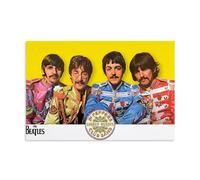 KmoNo Rock Band The Beatles - Sgt. Peppers Poster Decorative Painting Canvas Wall Posters And Art Picture Print Modern Family Bedroom Decor Posters 16x24inch(40x60cm)