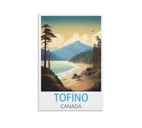 KmoNo Tofino Canada Vintage Travel Poster 08x12inch(20x30cm) Wall Decor Painting Canvas Wall Art Living Room Poster Bedroom