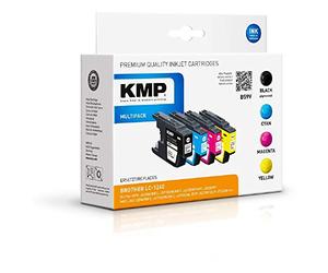 KMP Ink B59V Multipack Replaces Brother LC1240VALBP (Alternative to B37V)