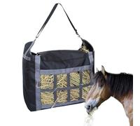 KMQRDZi Hay Bag for Horses with Extra Strong Base, Heavy Duty Carry Net for Horses, Donkeys, Goats, HayStorage Bag, Horse Feeding Bags, Easy to Load and Hang, with Extra Large Opening