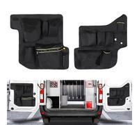 KMQRDZi Rear Barn Door Organisers Compatible with Renault Master/Vauxhall/Movano 2010-2021, 1 Pair Campervan/Van Door Storage Bag, Heavy-duty Oxford Storage Pockets for Tools