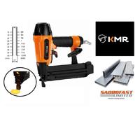 KMR 3489 18 GAUGE AIR BRAD NAILER & STAPLER WITH STAPLES