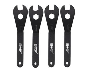 KMRDND Bicycle Cone Wrench Set Tool (13, 14, 15, 16, 17, 18, 19 mm) Bicycle Wheel Hub Axle Nut Install Remover Cycling Wrench