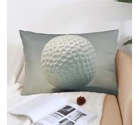 KMRHOUTIQ Decorative Golf Ball Lumbar Throw Pillow Covers 12 "x20 with Hidden Zipper Outdoor Couch Pillow Cases for Sofa Bed Living Room Garden Plush Pillowcase Farmhouse Cushion Case Home Decor