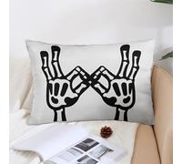 KMRHOUTIQ Decorative Than Love Lumbar Throw Pillow Covers 12 "x20 with Hidden Zipper Outdoor Couch Pillow Cases for Sofa Bed Living Room Garden Plush Pillowcase Farmhouse Cushion Case Home Decor