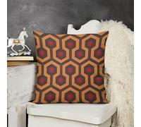 KMRHOUTIQ Decorative Throw Pillow Cover 20x20 Shining Overlook Outdoor Pillow Covers Plush Cushion Cover for Sofa Bed Couch Living Room Boho Farmhouse Pillows Protector with Hidden Zipper