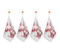 KMRHOUTIQ Kitchen Cute Dragon Hand Towels with Hanging Loops, Highly Absorbent & Quick Drying Towels for Kitchen Bathroom, Microfiber Cleaning Cloth, Dish Towel, Tea Towel Decorative, Dish Rag(12x12)