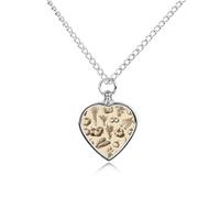KMRHOUTIQ Sketch Style Vegetables Pet Memorial Ashes Necklace for Dog Cat Human Urn Heart Pendant with Filling Kit Adjustable 27.6" Chain Custom Cremation Jewelry Keepsake Gift for Women Men Owner