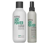 KMS AddPower Shampoo 300ml & AddPower Thickening Spray 200ml Duo