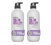 KMS Color Vitality Blonde Shampoo 750ml & Conditioner 750ml Duo in Clear KMS Clear
