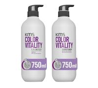 KMS Color Vitality Shampoo 750ml & Conditioner 750ml in Clear KMS Clear