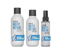 KMS Moist Repair Shampoo 300ml, Conditioner 250ml & Leave-In Condition