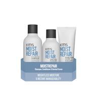 KMS MoistRepair Bundle - Shampoo & Conditioner (550ml) and Revival Cream (125ml)