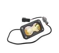 KMVPVGZHCN motorcycle headlight For Sur-Ron Segway Talaria 20W LED Headlight Switch White Spot Flood Pod Kit Waterproof(Yellow Light-1)