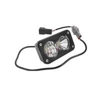 KMVPVGZHCN motorcycle headlight For Sur-Ron Segway Talaria 20W LED Headlight Switch White Spot Flood Pod Kit Waterproof(White Light-1)