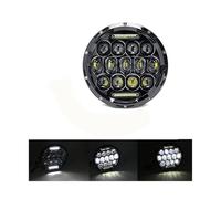 KMVPVGZHCN Motorcycle Headlight LED Headlight For Motorcycle 7Inch Round DRL Turn Signal Halo LED Headlamp 40W 60W 80W 90w(75W HEADLIGHT16)