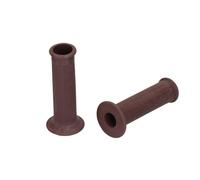 Kmx24 Handlebar Grip Rubber Set Diamond Profile Fits Simson Kr51 Sr4-2 3 4 Brown