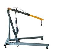 KMXNSJZS Foldable Hydraulic Car Engine Hoist Crane, 2 Ton 3 Ton Automotive Repair Mobile Crane ，2T Fixed Extra Thick