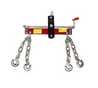 KMXNSJZS Hydraulic Folding Small Crane, Car Engine Hanger, Lifting 2T 3T Mobile Lifting Tool ，4Hook Balancer