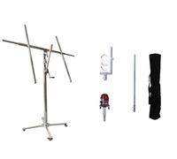 KMXNSJZS Woodworking Decoration Ceiling Tool, Gypsum Board Lift, Hand -Shaken Electric Punching 3-In-One Frame ，3.2M 3Uses Drilling Press Higher