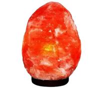Kmxo 100% Original Himalayan Salt Lamp 3-5KG - Hand-Carved Natural Crystal Rock from Himalayas - Complete Electric Fitting Included - Air Purifier & Ambient Light for Home Décor & Wellness