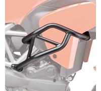 KN7401 - Tubular engine guard Kappa Black DUCATI Multistrada 1200 (10-12)