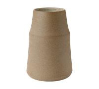Knabstrup Keramik Clay vase 18 cm Warm sand