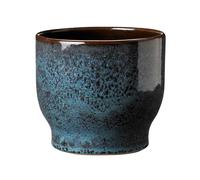 Knabstrup Keramik Knabstrup outdoor flower pot Ø14.5 cm sea green
