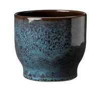 Knabstrup Keramik Knabstrup outdoor flower pot Ø16.5 cm sea green