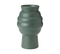 Knabstrup Keramik Tortus Archie vase No2 23.5 cm Dark green