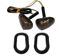 Knadgbft 1 Pair Motorcycle Turning Light 12V LED Turn Signals Light Shift Lights Blinker Indicator for Grom MSX125 125