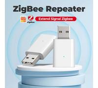 Knadgbft 1 PCS White Tuya Smart ZigBee 3.0 Signal Repeater ZigBee Signal Amplifier USB Extender Smart Home Automation for ZigBee Gateway
