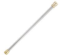 Knadgbft 1 Piece Pressure Washer Extension, Spear Extender M22 to 1/4Inch Quick Connect for Power Washers