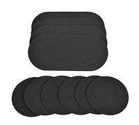 Knadgbft 10Pack Bass Drum Patch,Pedal Patches and Drum Pads, Water Weather Durable and Strong Adhesive Drum Accessories