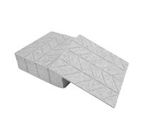 Knadgbft 12 Pack Acoustic Sound Proof Padding,12X12X0.4Inch Acoustic Absorption Panel for Acoustic Treatment Wall Decoration