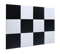 Knadgbft 12 Pieces of Acoustic Foam Panels,Sound Insulation Panels,Bevel Sound Panels,for Acoustic Treatment of Home and Office