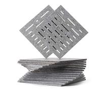 Knadgbft 12 Pieces Sound-Absorbing Panels,Sound Insulation Pads,for and Bass Isolation,for Wall Decor and Acoustic Treatment