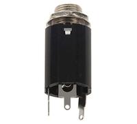 Knadgbft 1Pc Black Guitar Endpin Jack 6.35 Input For Any Guitar Eq Pickup Output Guitar Parts & Accessories