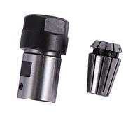 Knadgbft 1Pcs C20 Er16 32L 8Mm Spindle Motor Clamp Rod + 1Pcs Er16-1/8(3.175) Mm Collet