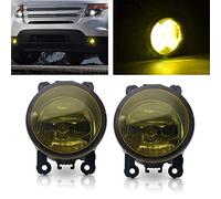 Knadgbft 2Pcs Fog Light Lamp Yellow Lens Car Front Bumper Fog Light Replacement H11 Bulb F4 for Focus