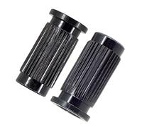 Knadgbft 2Pcs Guitar Bridge Studs&Anchors for Jazzmaster Style Guitar Bridge Assembly Parts Black