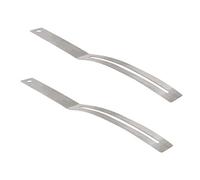 Knadgbft 2Pcs Guitar Radian Fingerboard Guards, Stainless Steel Guitar Fingerboard Protector, Luthier Tool, Fretboard Protector