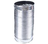 Knadgbft 3 Meter Length 100Mm/4 Inch Air System Flexible Aluminum Exhaust Duct Pipe Air Ventilation Pipe Hose for Bathroom