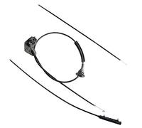 Knadgbft 3PCS Engine Hood Release Bowden Cable Wire for X5 E53 2000-2007 51238403219