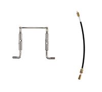 Knadgbft 4/4 Violin Parts Tailpiece Pegs Chinrest Maple Bridge Set