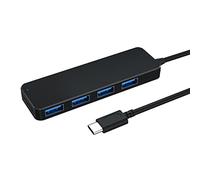 Knadgbft 4 in 1 Docking Station USB HUB Multifunction USB3.0 Adaptor Splitter 5Gbps High-Speed Transmission Docking Station