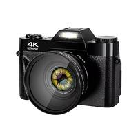 Knadgbft 4K WIFI Web Cam Vintage Video Recorder 48MP Streaming Camcorder Camera Digital Camera with Wide Angle Lens