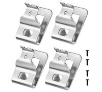 Knadgbft 4Piece Belt Clips, Drill Tool Clips Hook Kit with Screws Parts Accessories for N268241 for 20V Power Tools DCD980 DCD985 DCD980L2 DCD985L2