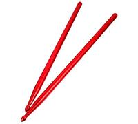 Knadgbft 5A Aluminium Alloy Drum Sticks Professional Durable Drum Sticks Portable Percussion Instrument Accessories,Red